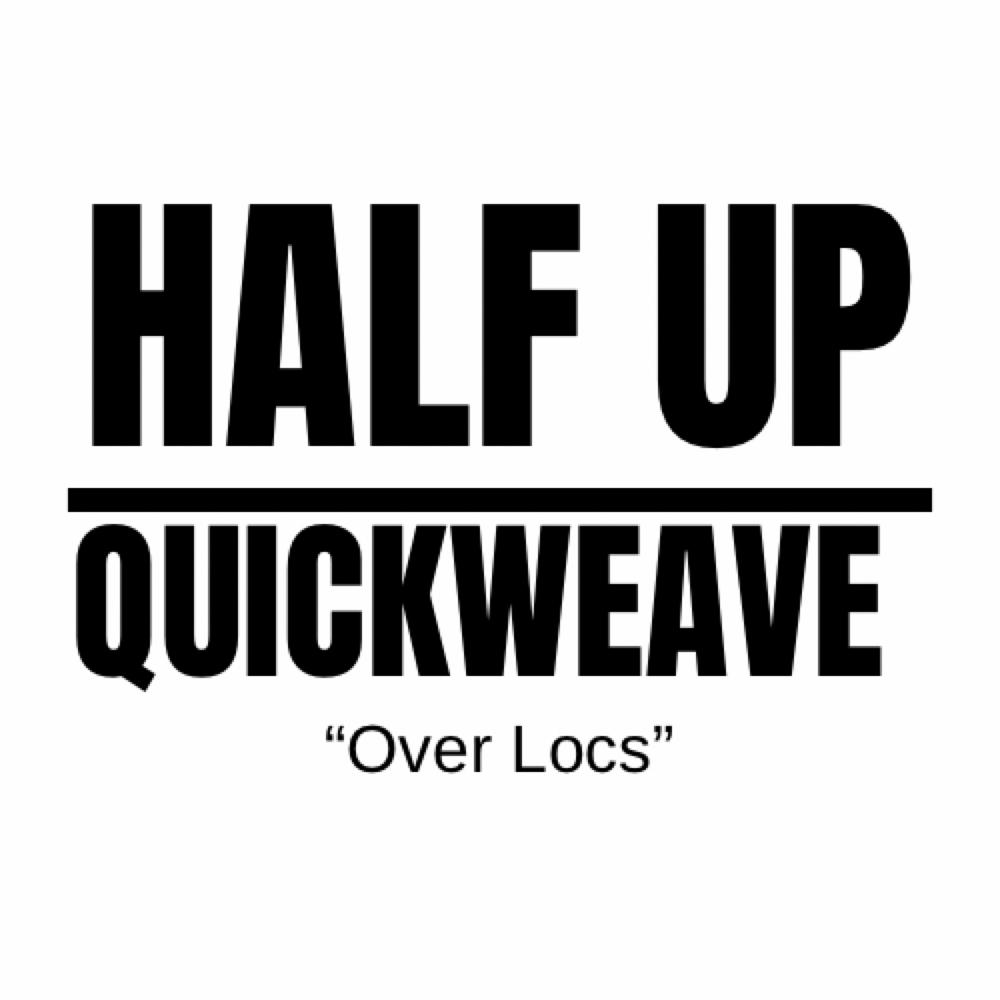 Half Up Half Down Quickweave at Loc’d Hair Studio Knoxville in Knoxville, TN