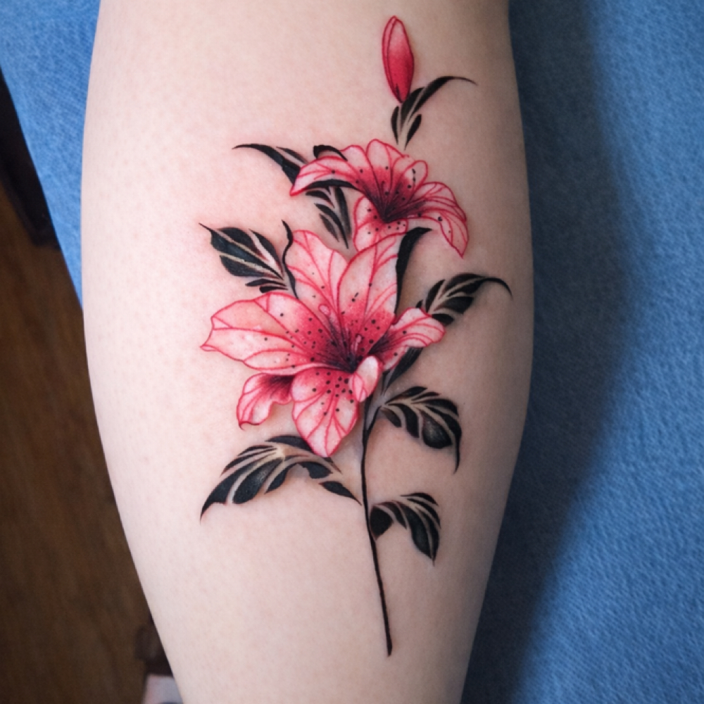 Watercolor Tattoo Technique at KGTATTOOSTUDIO in Fort Worth, TX