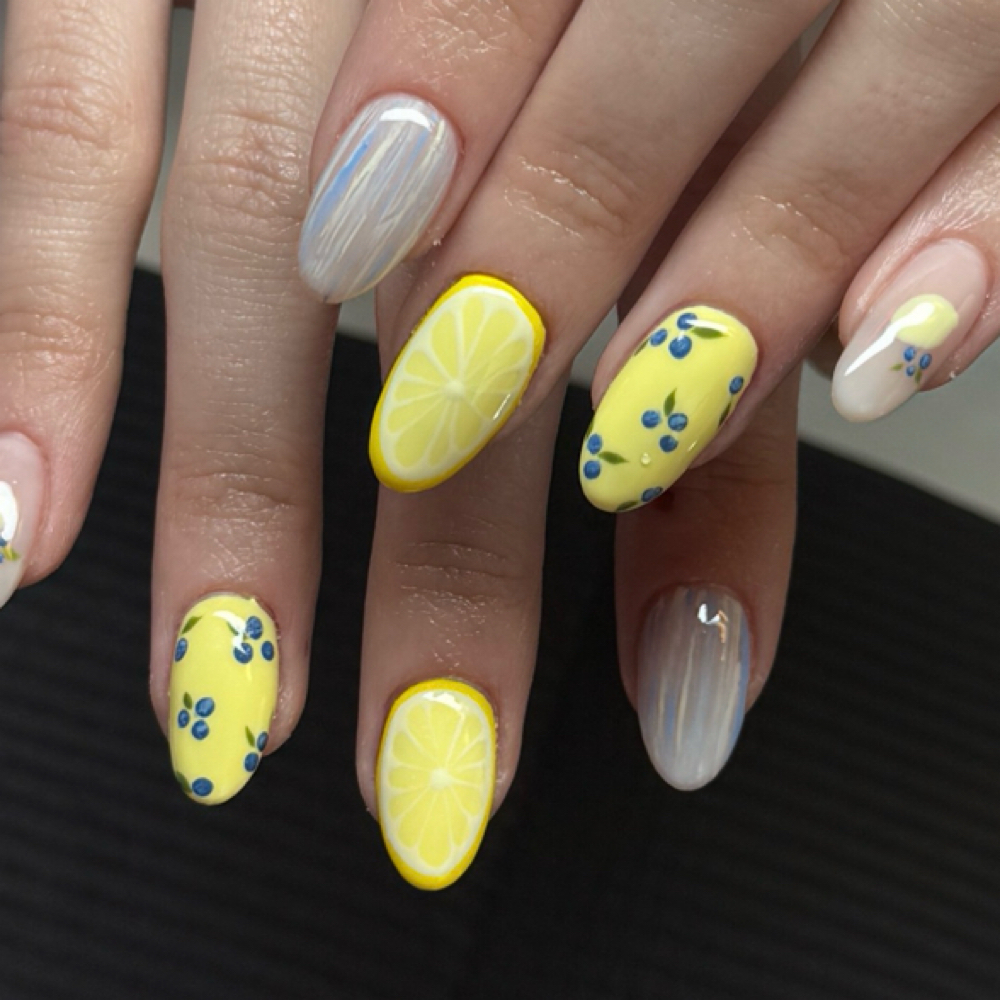 Short Acrylic Set at Ale Beauty in Hobart, IN