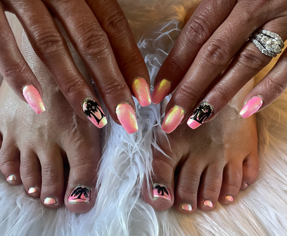 Gel Polish Spa Pedi