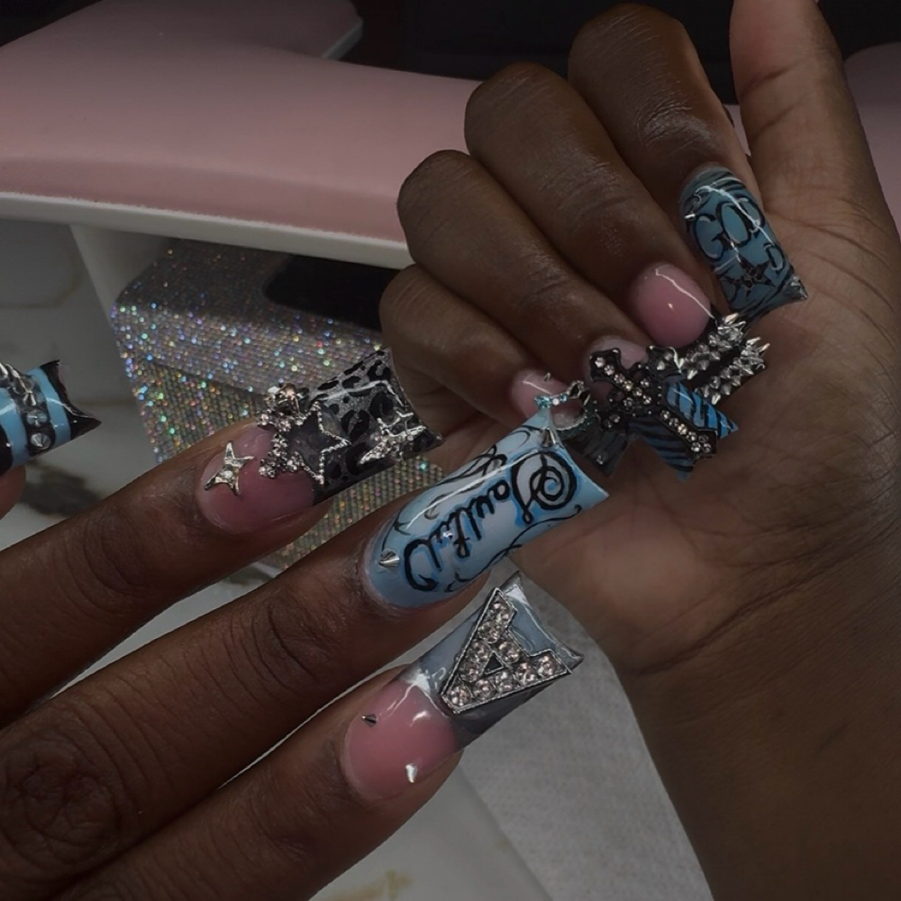 Tier 4 nail art at TheBeautieRooM in Toledo, OH