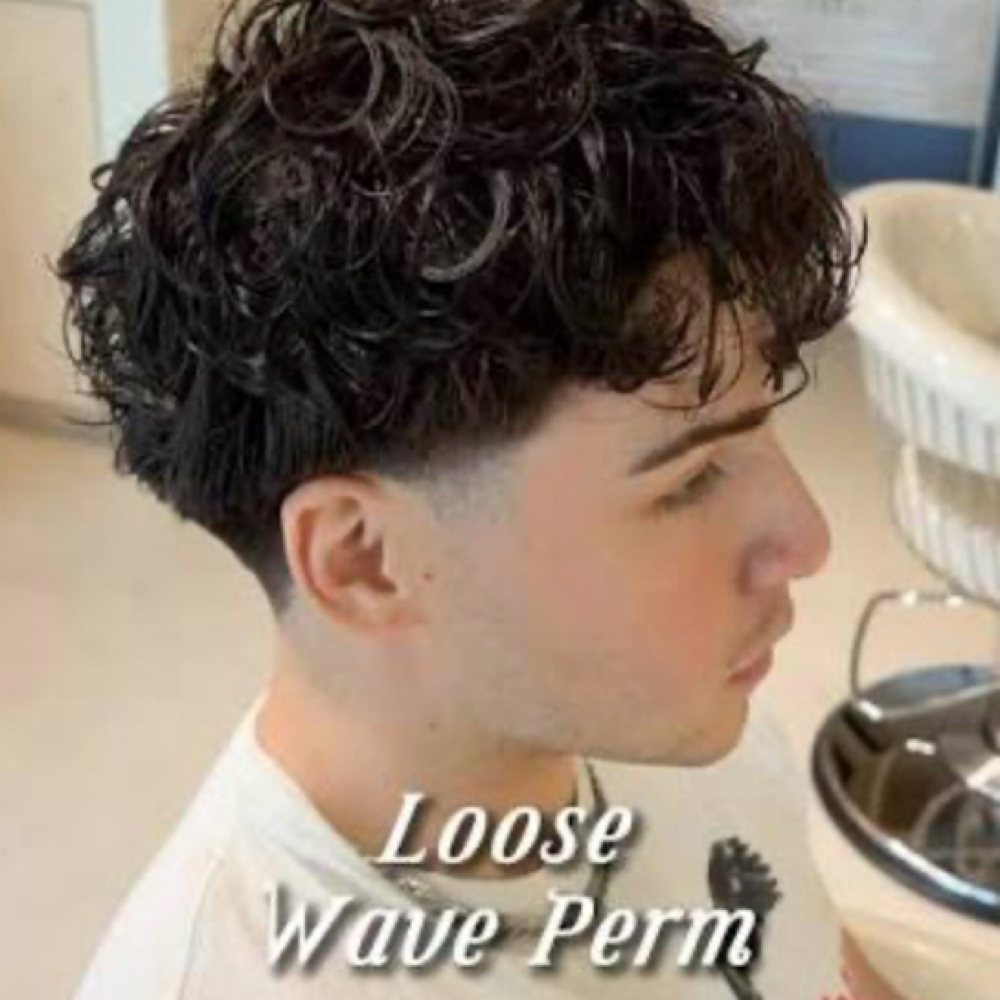 Mens Custom Perm + Haircut at Classic Cut Barber Shop in Eagle River, AK