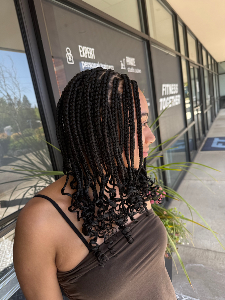 Short Box Braids