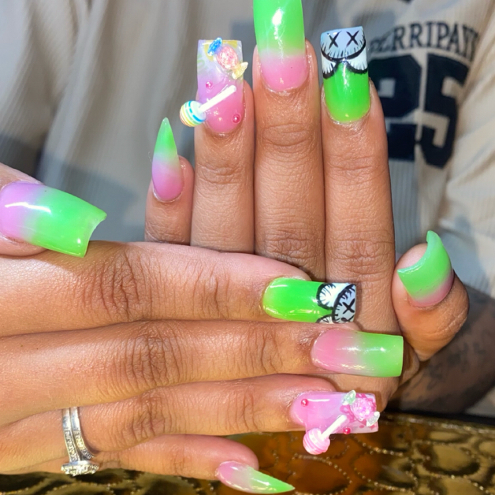 Med Freestyle (TIER 2) at Nails By AMarie in Columbus, OH