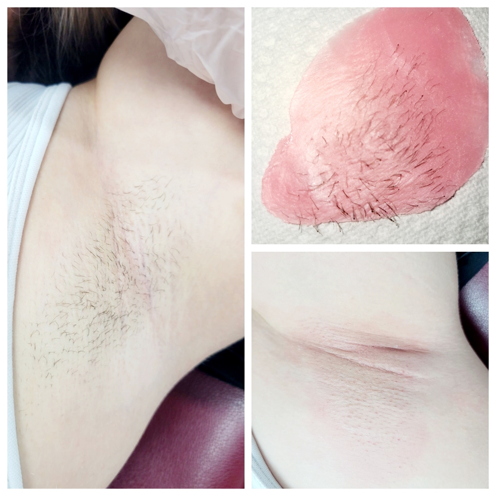 Underarm wax