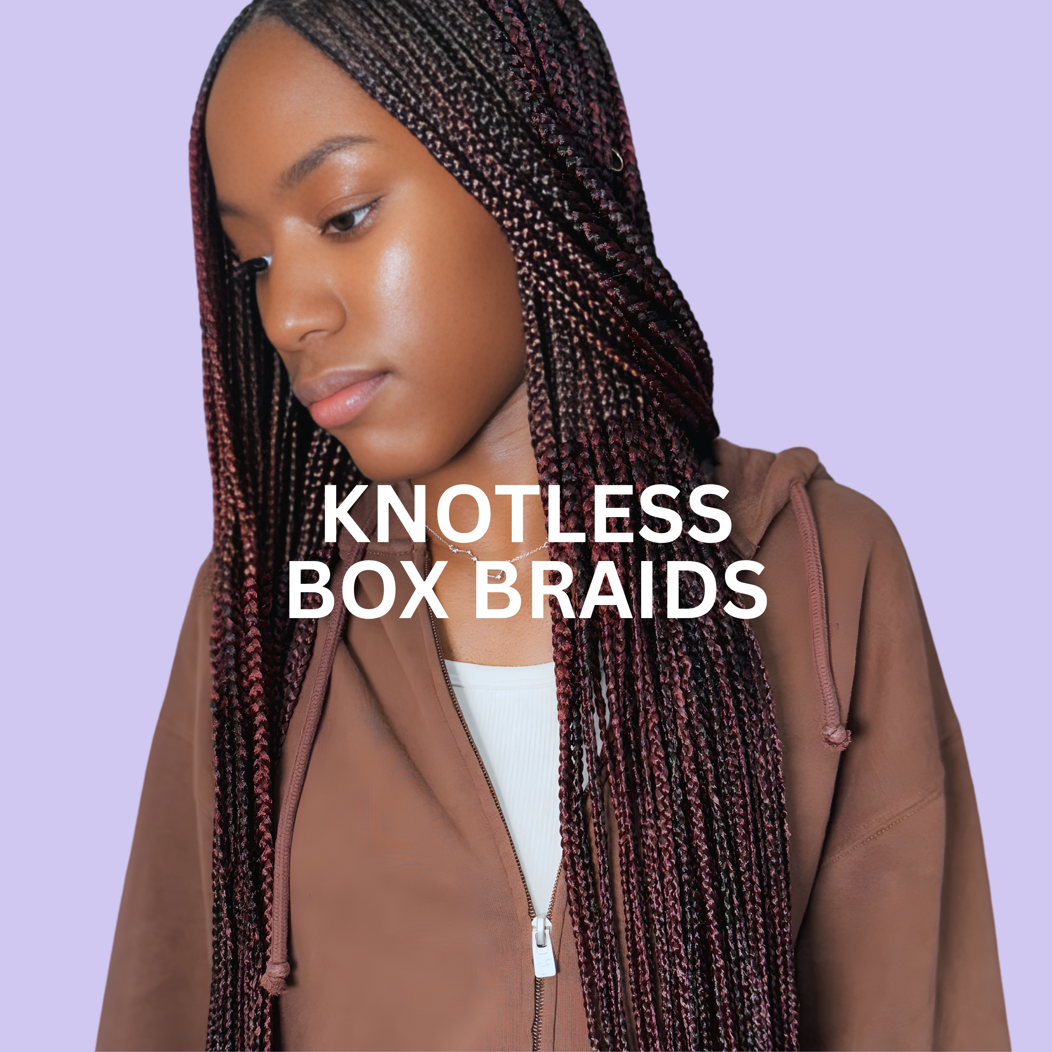 Knotless Box Braids at House of Belle in Houston, TX