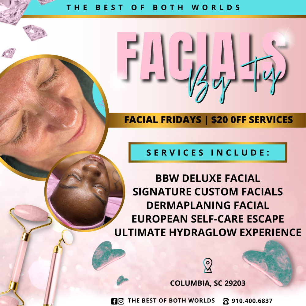 Facial Treatment Add-ons at The Best of Both Worlds Studio in Columbia, SC