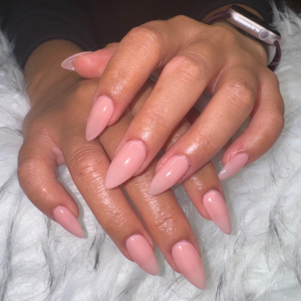 Gel X Full Set (Solid Color) at Jacynda’s Beauty Haven in Rockford, IL