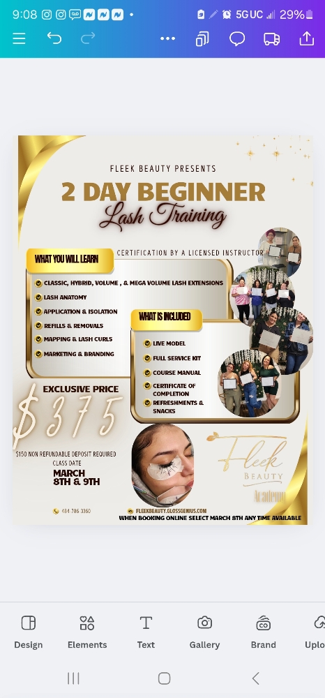 2 Day Beginner Lash Training