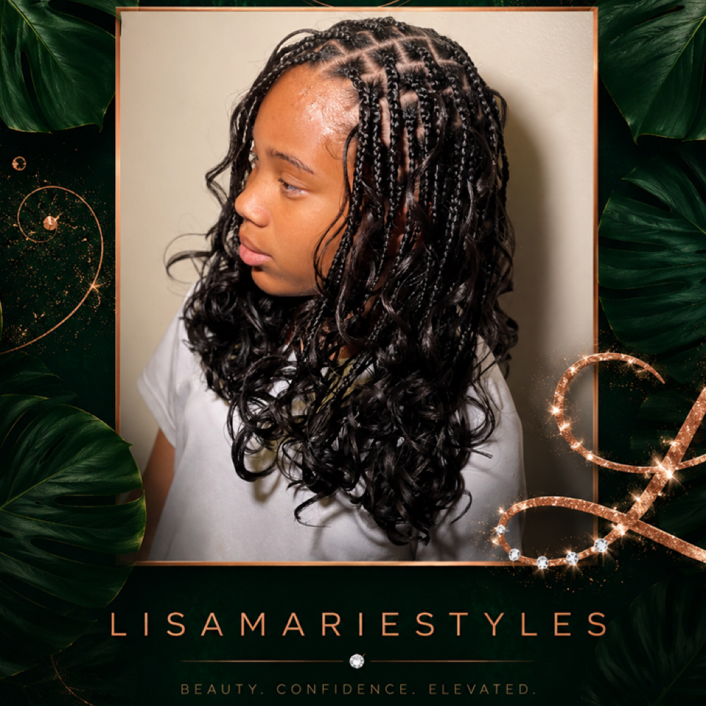 French twist Knotless at Lisa Marie Styles in Glenwillow, OH