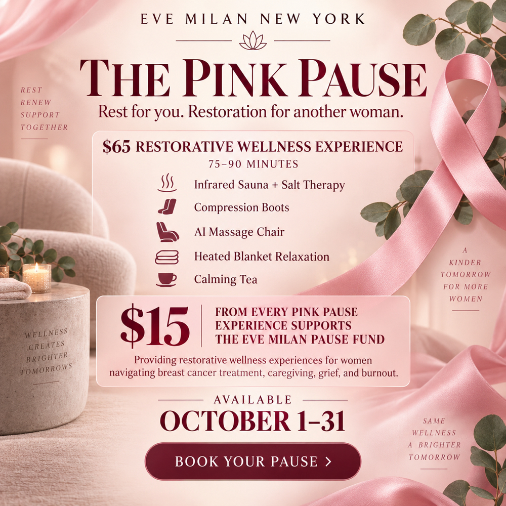 The Pink Pause: Wellness Fund at Eve Milan New York in White Plains, NY