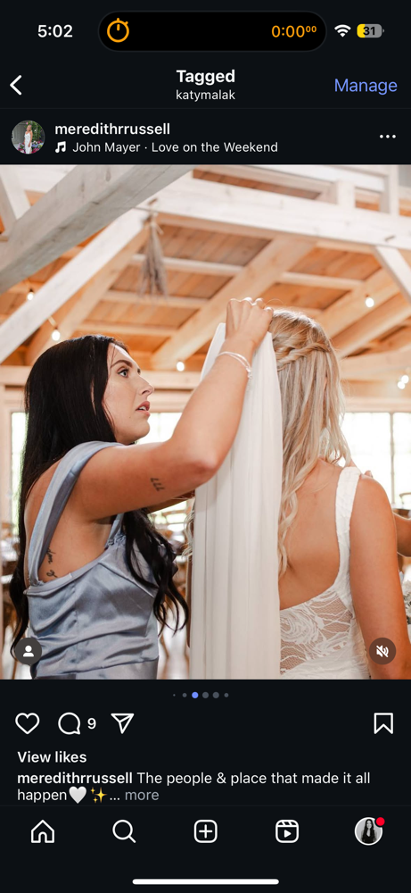 Bride Hair Trial at Katy At Wave Salon & Spa in Winchester, IN