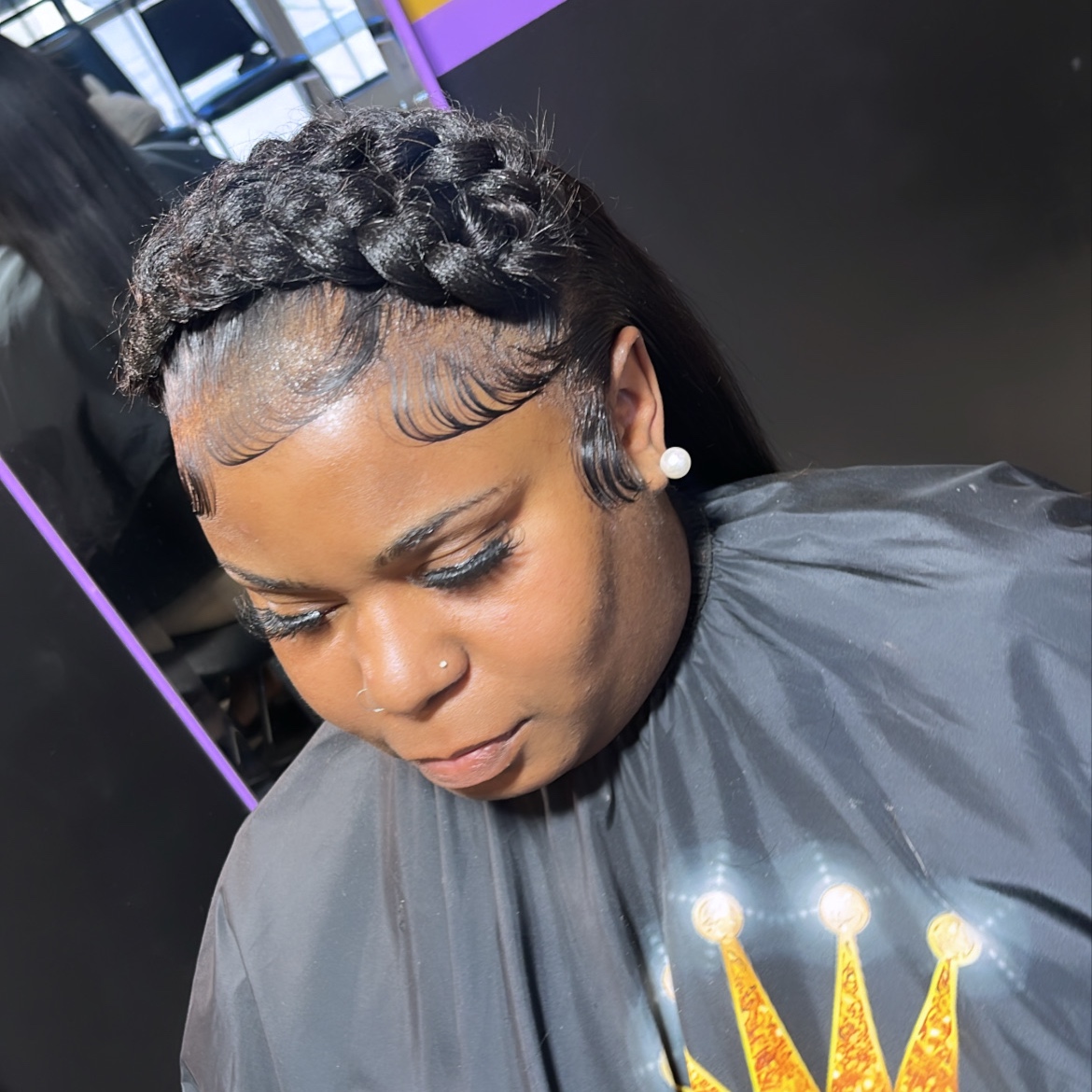 Lace Frontal Maintenance only at BeYoutiful Beauty Barr in Houston, TX