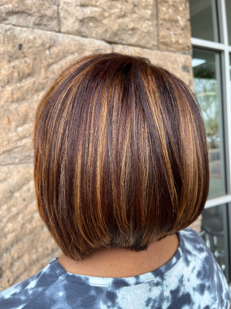 Full Dimensial Highlight/ Balayage at S & B Studios in Goodyear, AZ