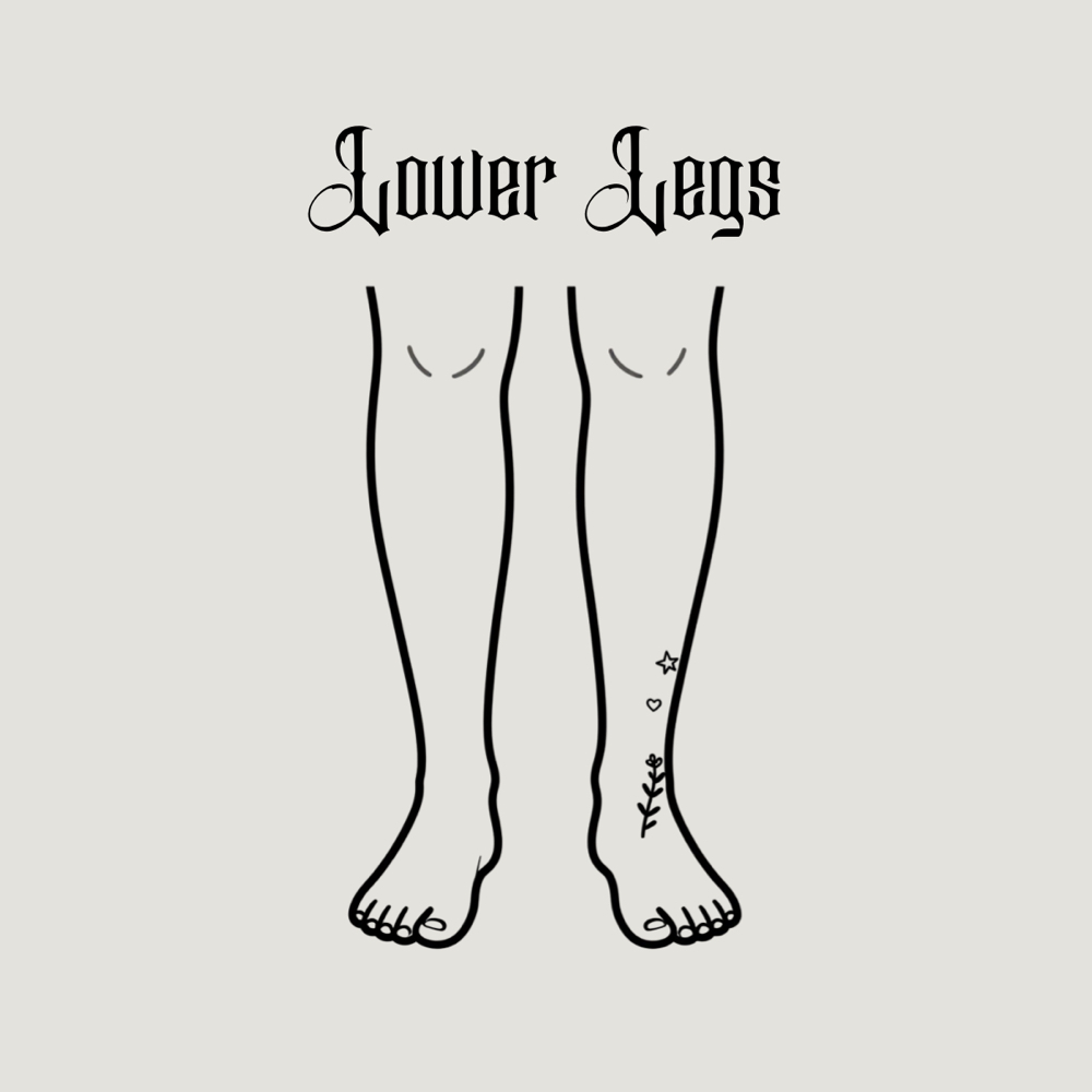 Lower Legs at All Bodies in Santa Ana, CA