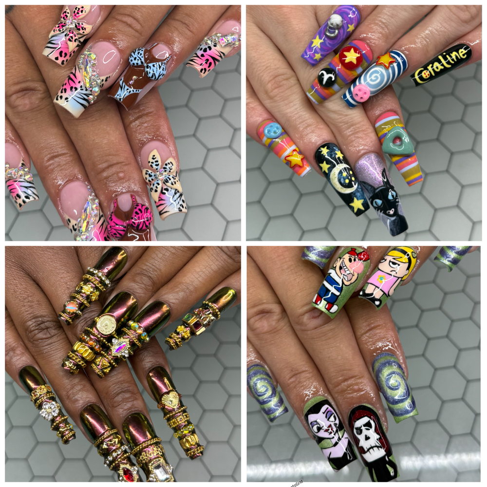 Level Three Advanced Nail Art at Nails By Kiyoko in Portland, OR