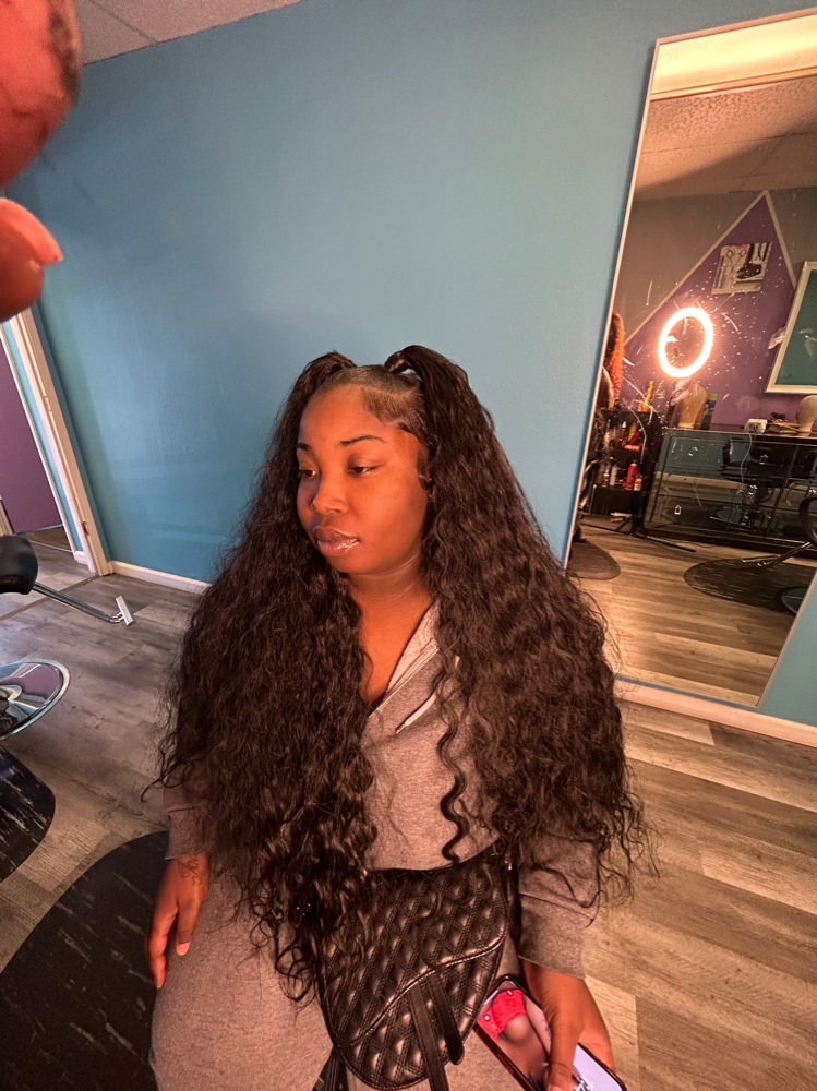 Half Up Half Down