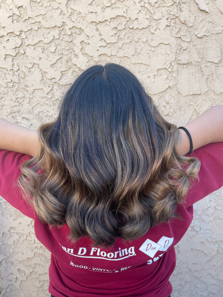 Hair gloss treatment