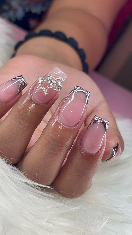 Short Acrylic Full Set
