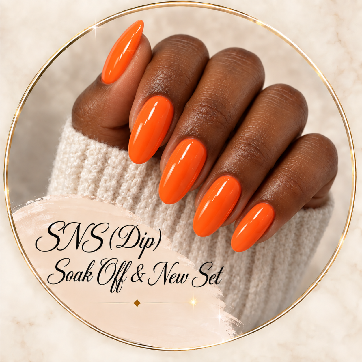 SNS (Dip) Soak Off & New Set at Forté Nail Spa in Toledo, OH