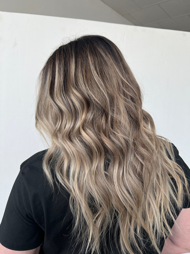 Grey Coverage + highlights at Heidy’s chair in Kennett, MO