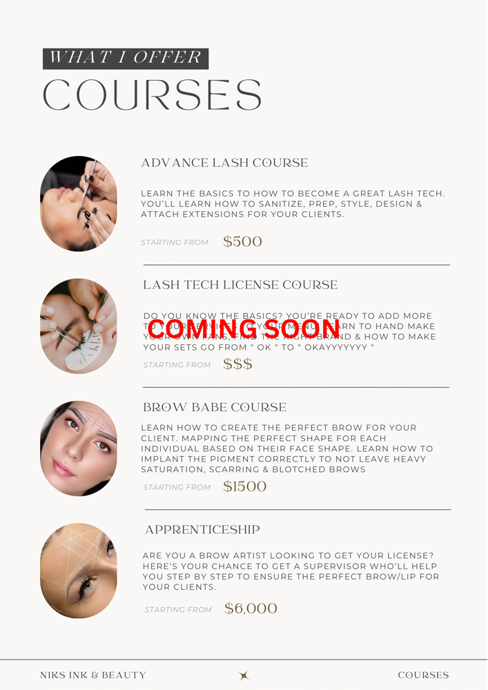 Advanced Lash Course