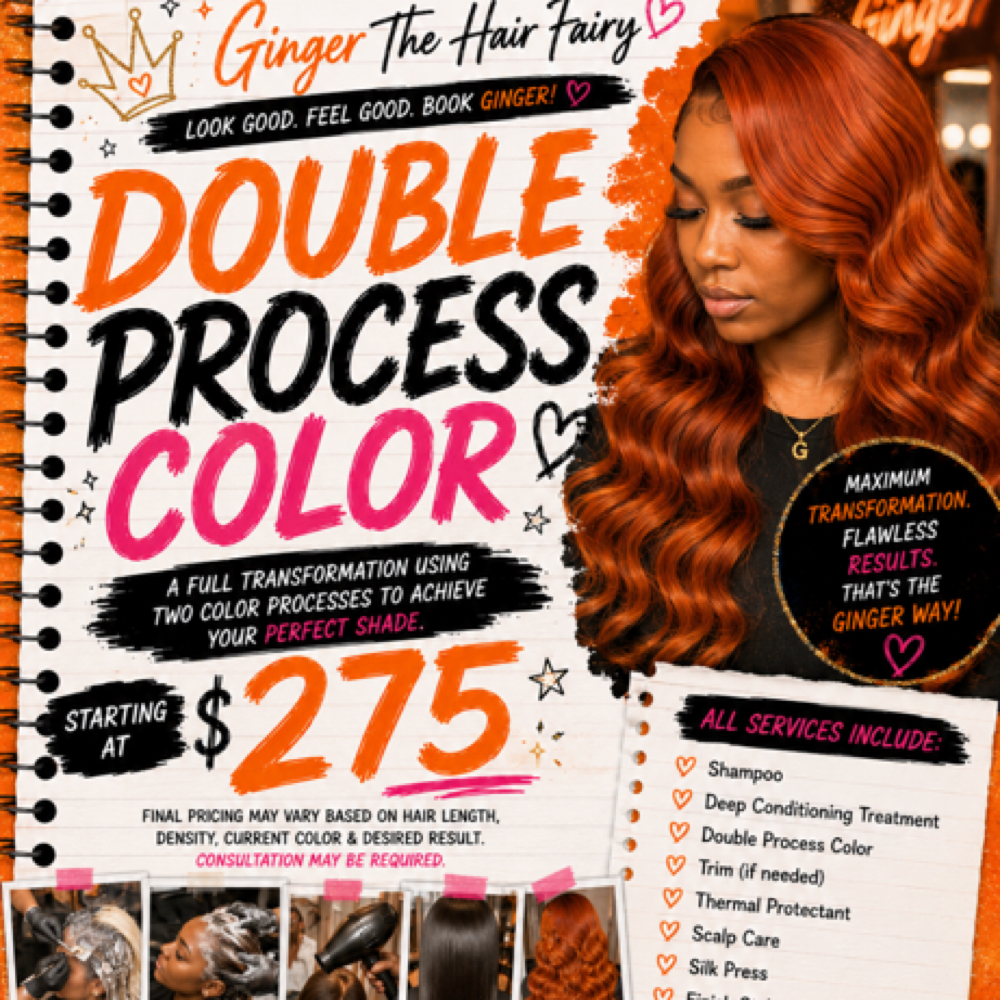 Double Process Color Transformation at Fairy land studio in San Antonio, TX