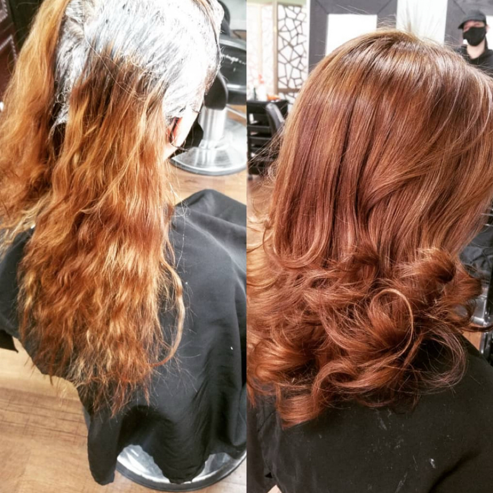 1 Process Hair Color at Gigi’s Hair Studio in New Jersey, NJ
