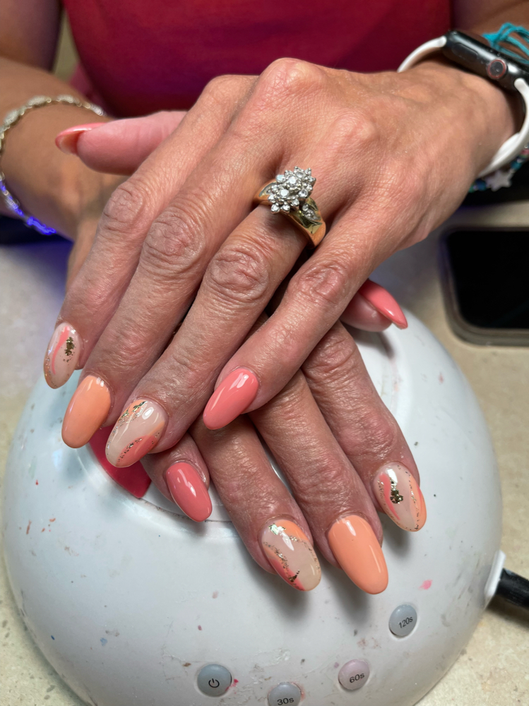 Acrylic Refill (Short/M) at Viziatta Nails in Philadelphia, PA