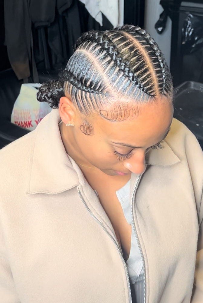 4 feed ins into a bun