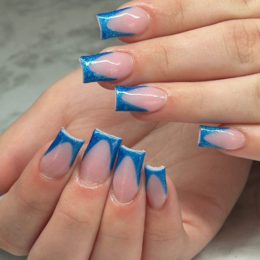 simple prom set at Lovely Nails in New Carlisle, OH
