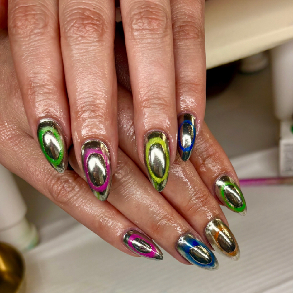 Chrome Nails at NailTherapy by NuNu in Cincinnati, OH