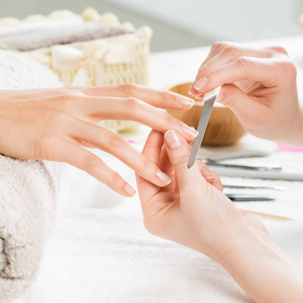 Deluxe Manicure at LH Nails in Demorest, GA