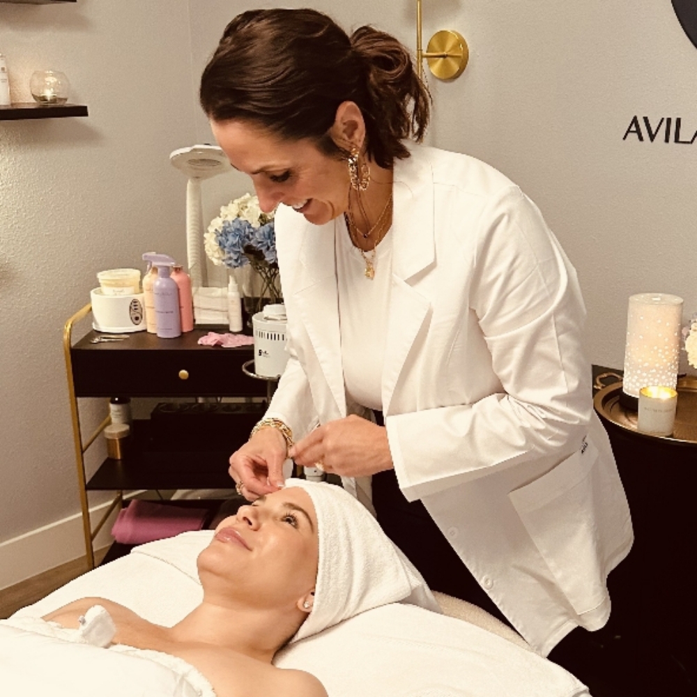 Consultation at Avila Skin Studio in McKinney, TX