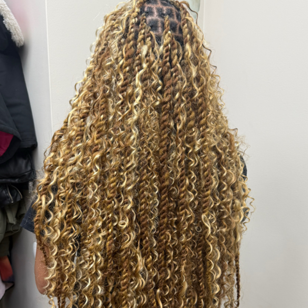 Added Boho Curls at Locd by Nneka in Joliet, IL