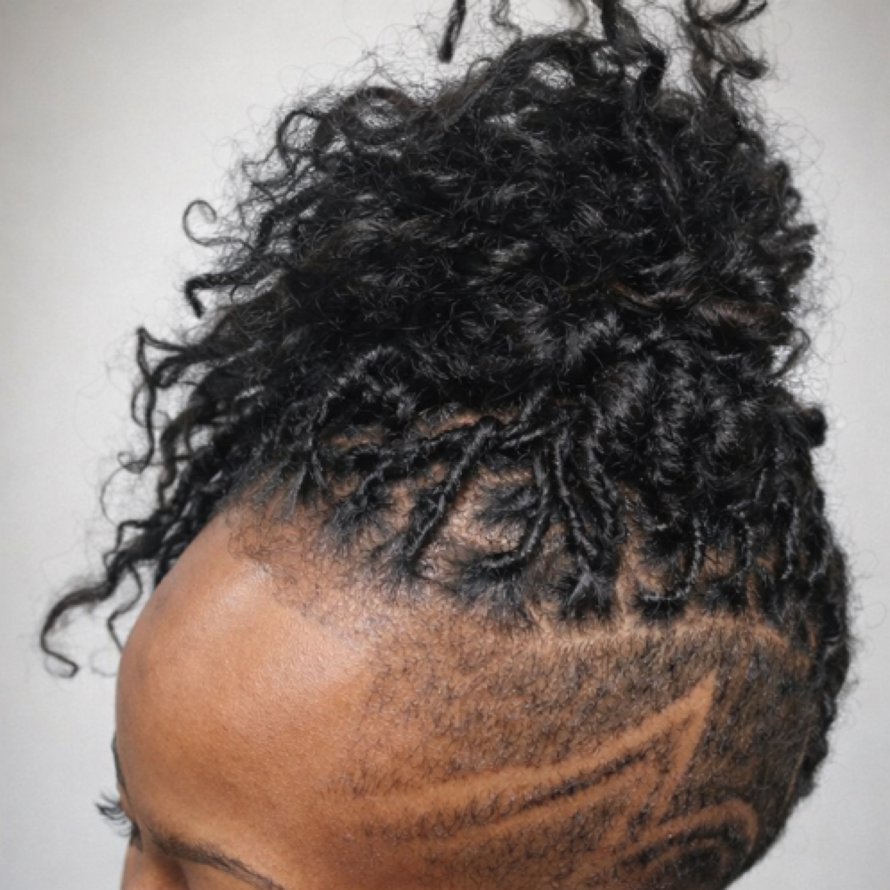 Mixxd Micro Loc Retwist at Mixxd loc n barber lounge in Arlington, TX