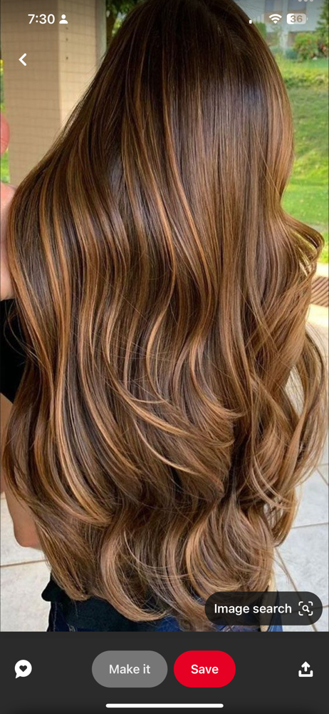 Balayage-With Base Color