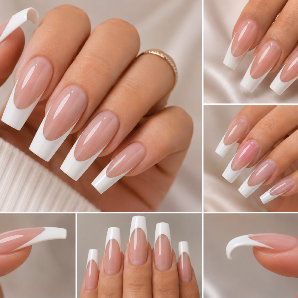 Deep French at Venice Nails & Head Spa in Kyle, TX
