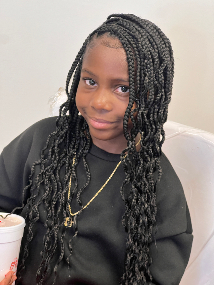 Kiddie Knotless Braids *4-11 only❤️