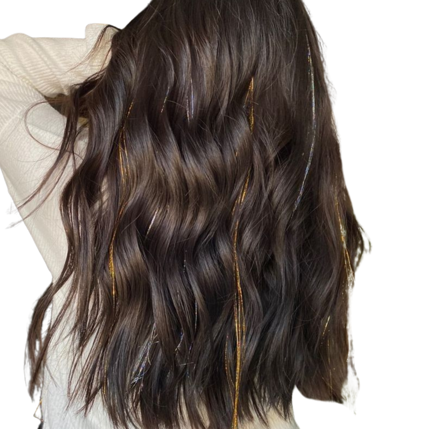 Hair Tinsel at Allison  Alvarado in Brownsville, TX