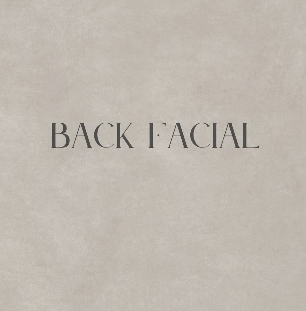 Back Facial