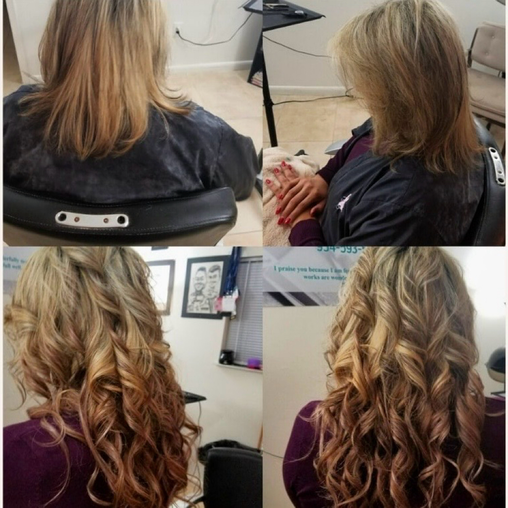 Hair Extensions Consultation at Heavenly Creations by Arsenio in Davie, FL