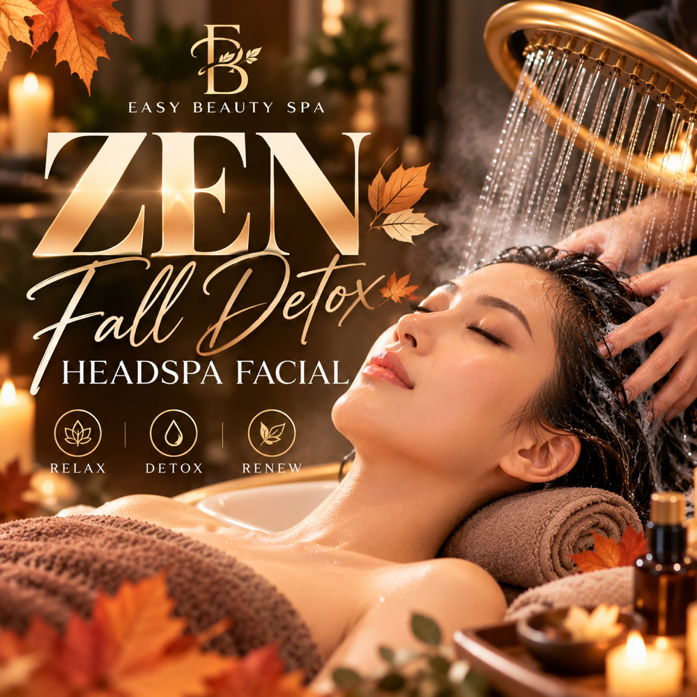 Zen Fall  Detox Headspa Facial at Easy Beauty Spa in Victoria, TX