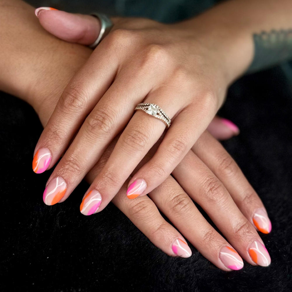 Short Acrylic Full Set at Waxed & Inked Beauty in Post falls, ID