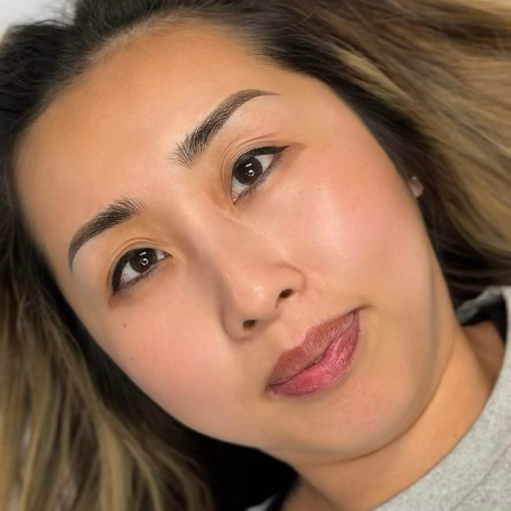 After 4-8 Months Touch-up at BROWS BY SANDY in Watauga, TX