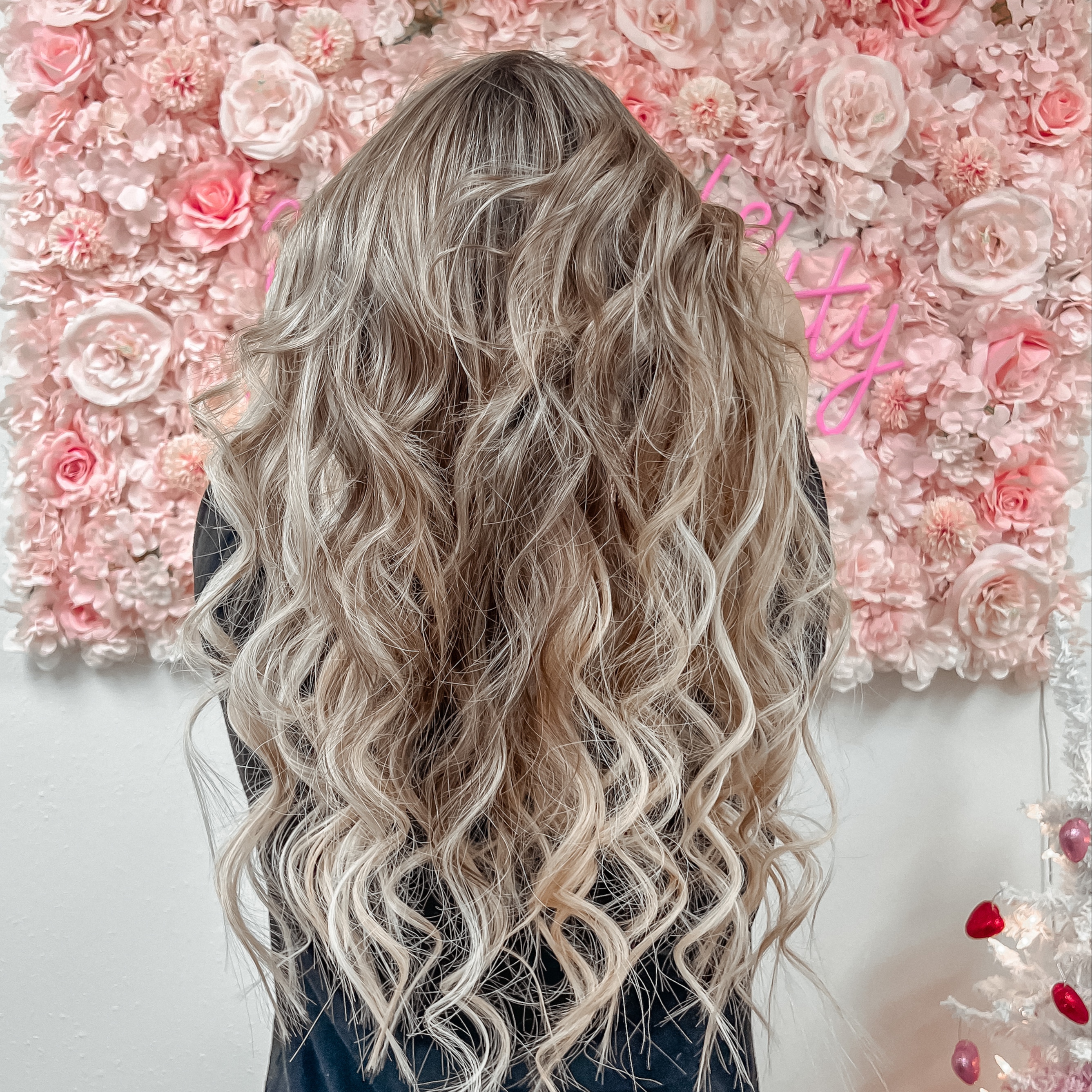 Sew in Extensions two rows at Meraki Beauty Studio in Medford, OR