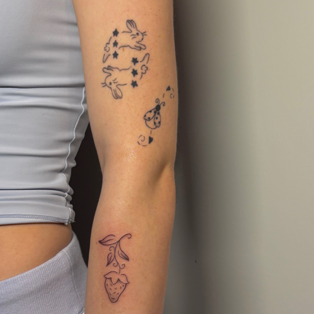 2+ flash tattoos at Pinstripe Tattoos in Shelby Township, MI