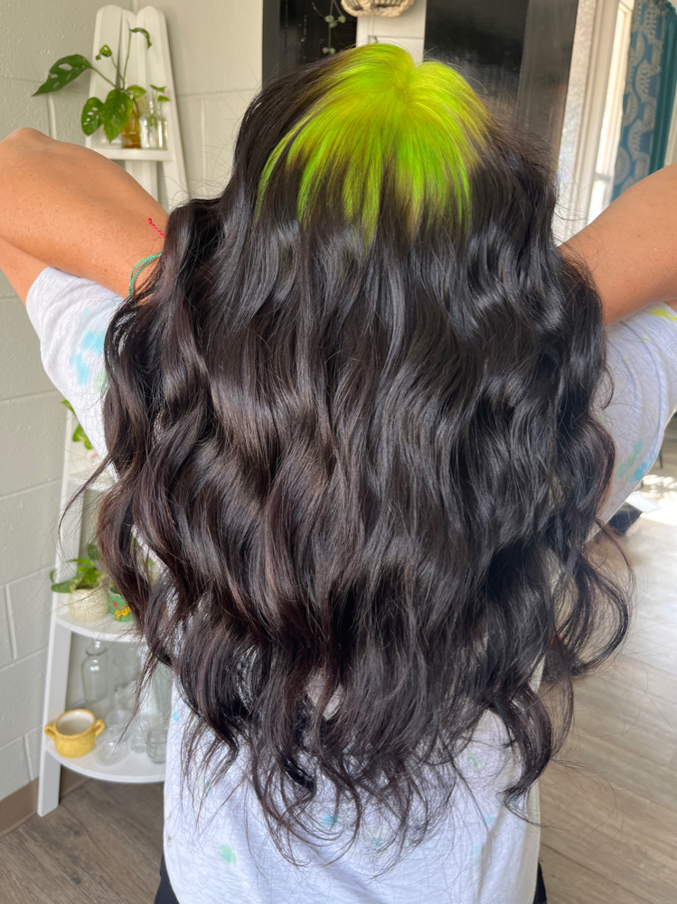 Root Touch-Up Color w/ Hair Cut