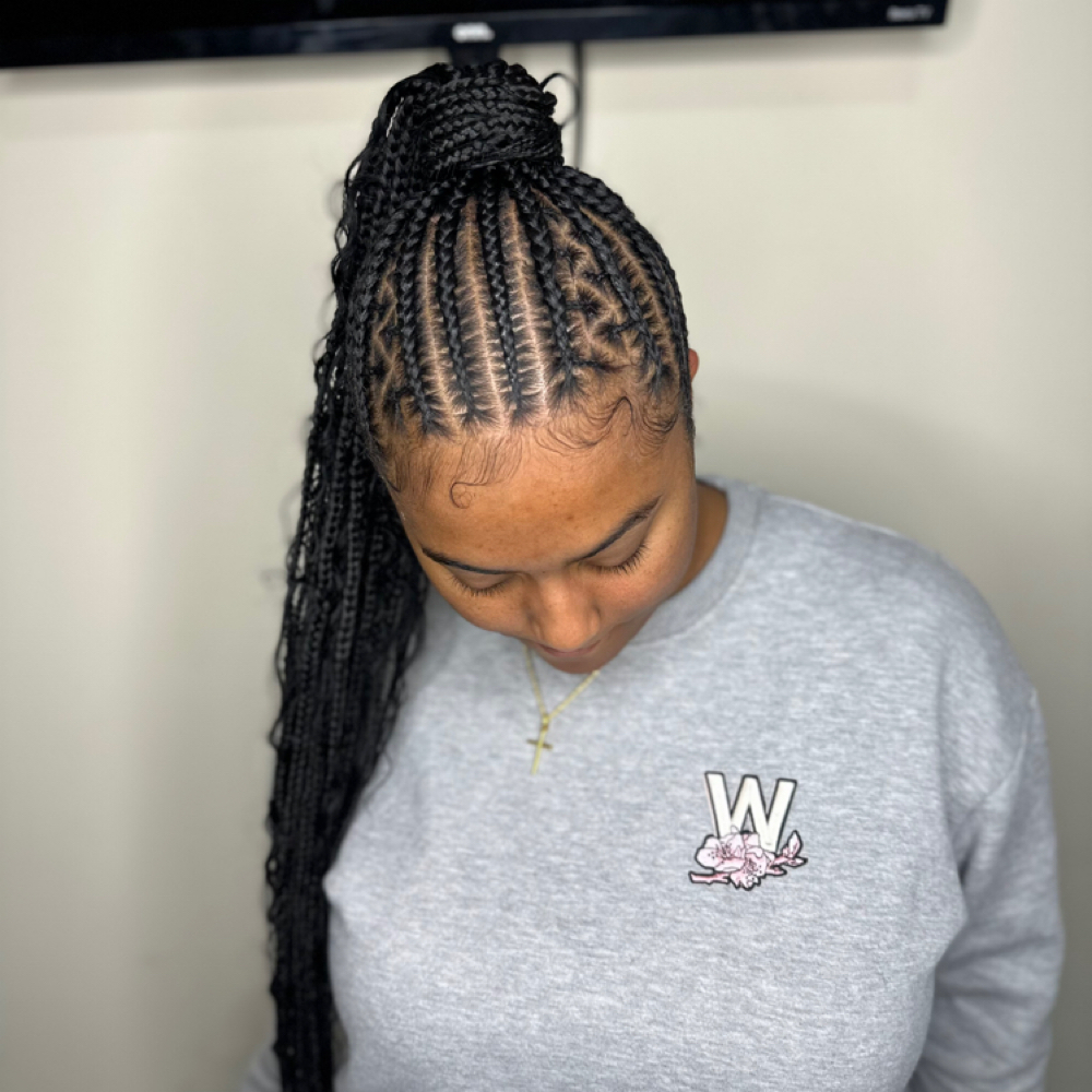 Braided Ponytails at Taylored Image in Delmar, DE