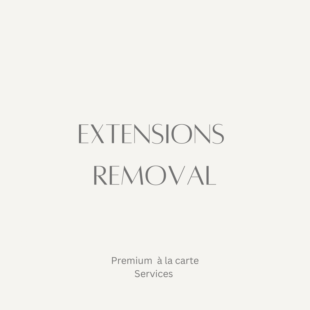 Extension Removal at The Bleu Soleil in Richmond, TX